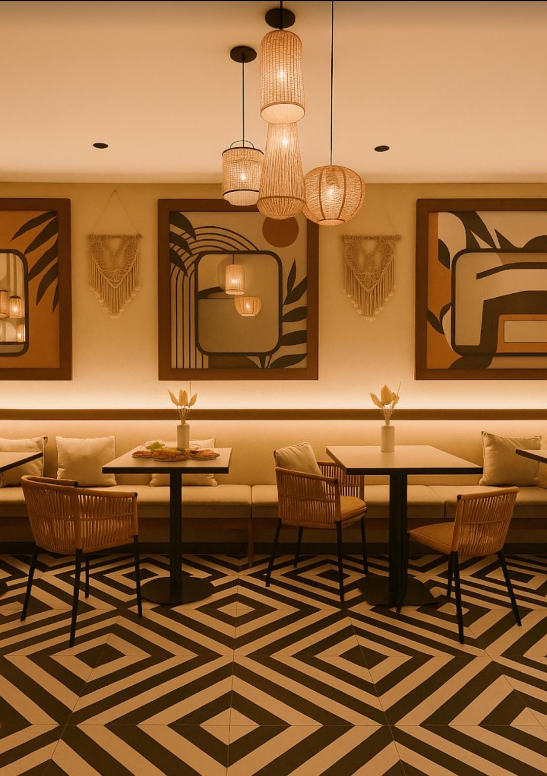Restaurant Dining Area