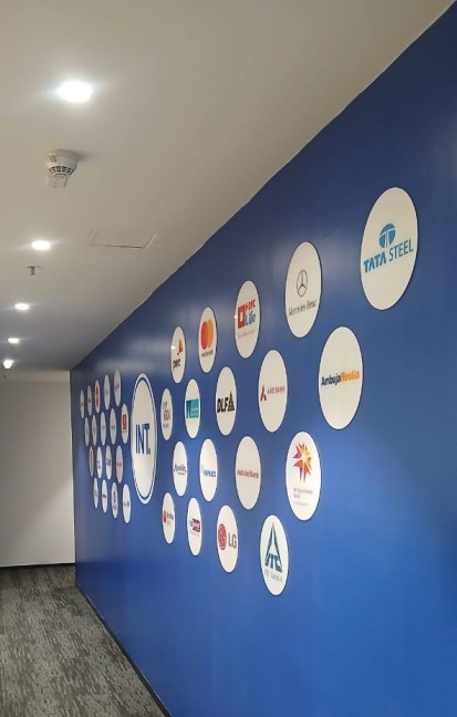 Core Logo Wall, Corridor