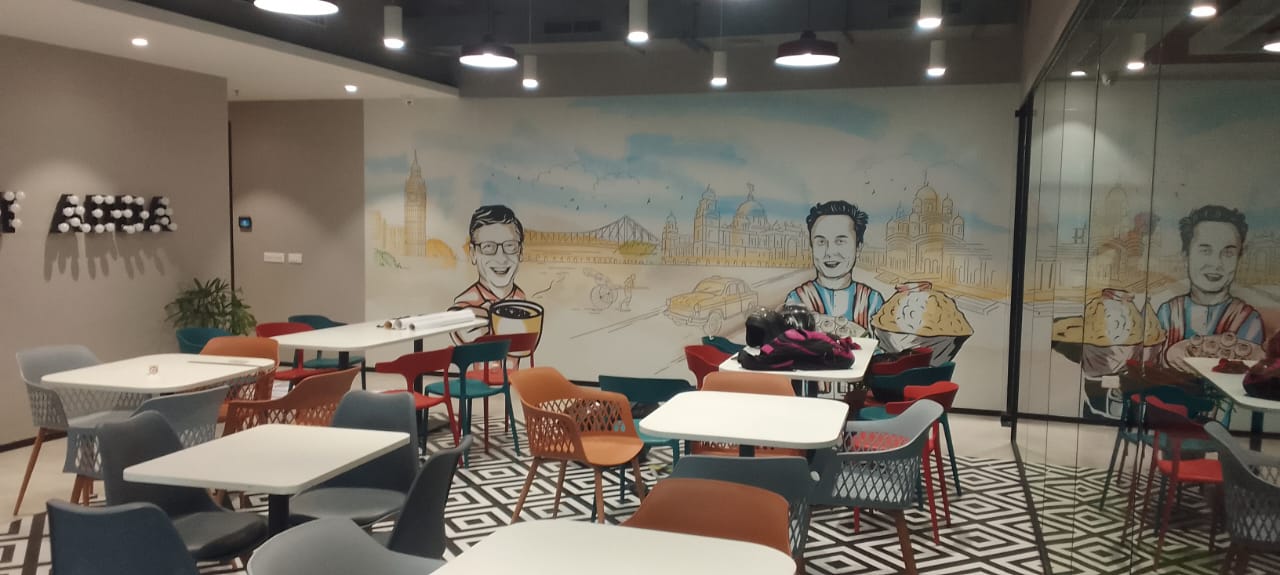 Recognition Wall, Cafeteria